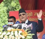 Kp Oli And Keshav Sthapit 2